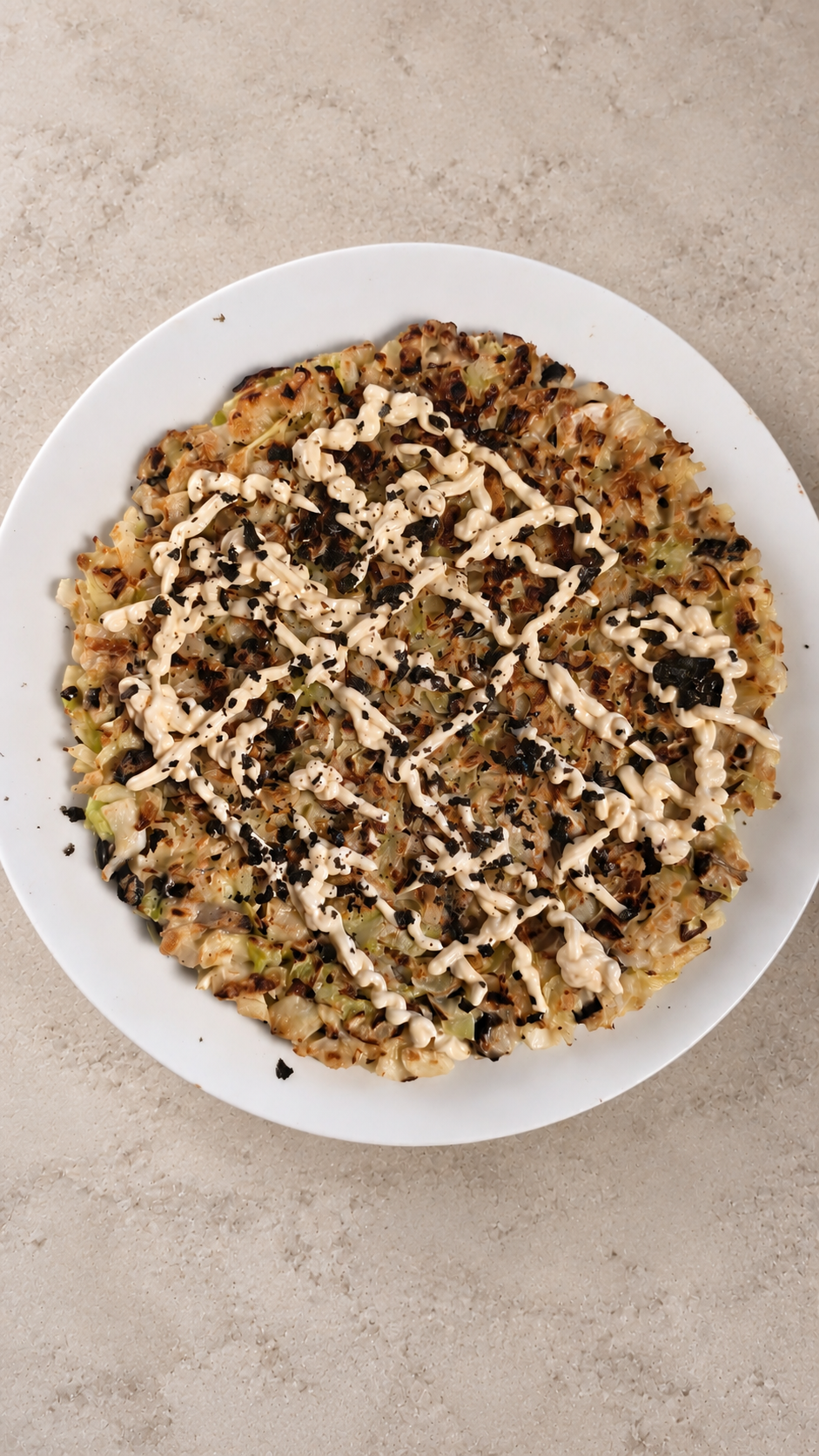 Okonomiyaki vegetal